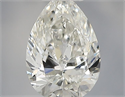 Diamante Natural 0.39 quilates, De pera , Color H, claridad VS1 y certificado IGI