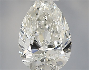 Foto Diamante Natural 0.39 quilates, De pera , Color H, claridad VS1 y certificado IGI de