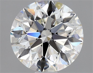 Picture of Natural Diamond 0.85 Carats, Round with Excellent Cut, J Color, SI1 Clarity and Certified by GIA