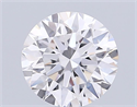Del inventario de diamantes de laboratorio, 2.10 quilates, Redondo , Color E, claridad VVS2 y certificado IGI
