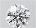 Lab Grown Diamond 1.31 Carats, Round with Ideal Cut, D Color, VVS1 Clarity and Certified by IGI