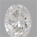 Diamante Natural 0.61 quilates, Ovalado , Color D, claridad SI2 y certificado GIA