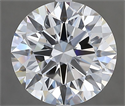 Diamante Natural 3.03 quilates, Redondo , Color F, claridad VVS1 y certificado GIA