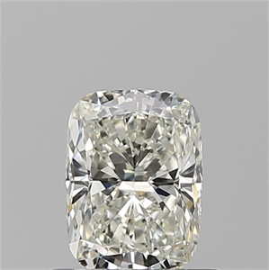 Picture of Natural Diamond 0.71 Carats, Cushion with  Cut, J Color, VVS2 Clarity and Certified by GIA