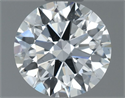 Natural Diamond 0.70 Carats, Round with Excellent Cut, E Color, SI1 Clarity and Certified by GIA