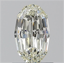 Natural Diamond 1.01 Carats, Oval with  Cut, K Color, VS2 Clarity and Certified by GIA