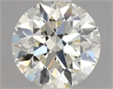 Natural Diamond 0.85 Carats, Round with Excellent Cut, M Color, SI2 Clarity and Certified by GIA
