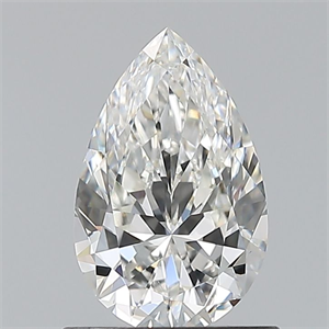 Picture of Natural Diamond 0.81 Carats, Pear with  Cut, I Color, VS1 Clarity and Certified by GIA