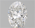Natural Diamond 2.72 Carats, Oval with  Cut, F Color, SI1 Clarity and Certified by GIA