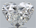 Diamante Natural 3.01 quilates, Corazón , Color G, claridad VS2 y certificado HRD