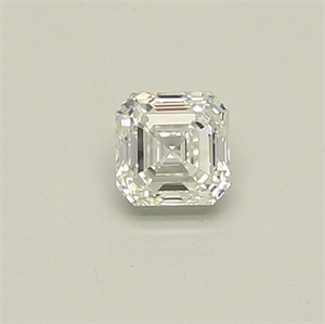 Foto Diamante Natural 0.35 quilates, Asscher , Color F, claridad VVS1 y certificado GIA de
