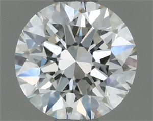 Picture of Natural Diamond 0.50 Carats, Round with Excellent Cut, H Color, VVS1 Clarity and Certified by IGI
