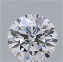 Natural Diamond 0.70 Carats, Round with Excellent Cut, E Color, SI2 Clarity and Certified by GIA
