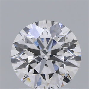Picture of Natural Diamond 0.70 Carats, Round with Excellent Cut, E Color, SI2 Clarity and Certified by GIA