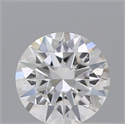 Natural Diamond 0.47 Carats, Round with Excellent Cut, F Color, SI2 Clarity and Certified by GIA