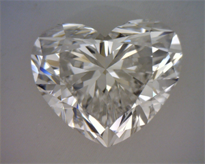 Picture of Natural Diamond 1.70 Carats, Heart with  Cut, F Color, VS1 Clarity and Certified by GIA