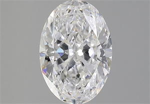 Foto Diamante Natural 3.00 quilates, Ovalado , Color D, claridad SI1 y certificado GIA de