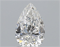 Natural Diamond 0.80 Carats, Pear with  Cut, E Color, VS1 Clarity and Certified by GIA