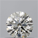 Natural Diamond 0.40 Carats, Round with Excellent Cut, I Color, VS1 Clarity and Certified by IGI