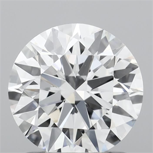Picture of Lab Grown Diamond 1.21 Carats, Round with Ideal Cut, D Color, VVS2 Clarity and Certified by IGI