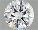 Lab Grown Diamond 2.56 Carats, Round with Ideal Cut, D Color, VVS2 Clarity and Certified by IGI