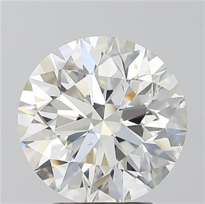Picture of Natural Diamond 3.01 Carats, Round with Excellent Cut, H Color, SI1 Clarity and Certified by GIA