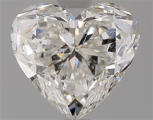 Picture of Natural Diamond 2.01 Carats, Heart with  Cut, H Color, SI2 Clarity and Certified by GIA