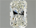 Natural Diamond 0.85 Carats, Radiant with  Cut, J Color, SI2 Clarity and Certified by GIA
