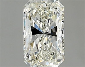 Picture of Natural Diamond 0.85 Carats, Radiant with  Cut, J Color, SI2 Clarity and Certified by GIA