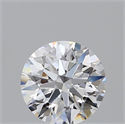 Diamante Natural 0.70 quilates, Redondo , Color D, claridad VS2 y certificado GIA