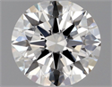Diamante Natural 0.46 quilates, Redondo , Color G, claridad VVS2 y certificado GIA