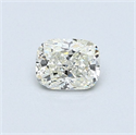 Natural Diamond 0.41 Carats, Cushion with  Cut, K Color, VS1 Clarity and Certified by GIA