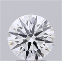 Del inventario de diamantes de laboratorio, 2.06 quilates, Redondo , Color D, claridad VVS2 y certificado IGI