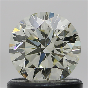 Picture of Natural Diamond 0.70 Carats, Round with Excellent Cut, N Color, SI1 Clarity and Certified by GIA