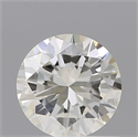 Natural Diamond 0.70 Carats, Round with Very Good Cut, J Color, VVS2 Clarity and Certified by IGI