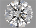 Diamante Natural 0.71 quilates, Redondo , Color H, claridad SI2 y certificado IGI