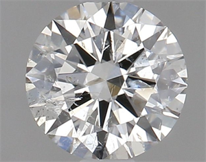 Foto Diamante Natural 0.71 quilates, Redondo , Color H, claridad SI2 y certificado IGI de