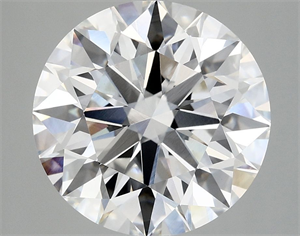 Picture of Lab Grown Diamond 5.08 Carats, Round with Excellent Cut, E Color, VVS2 Clarity and Certified by IGI