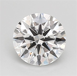 Picture of Lab Grown Diamond 1.03 Carats, Round with Ideal Cut, D Color, VVS2 Clarity and Certified by IGI