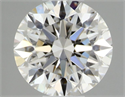 Natural Diamond 0.45 Carats, Round with Excellent Cut, G Color, VVS2 Clarity and Certified by GIA