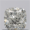 Diamante Natural 0.72 quilates, Del cojín , Color E, claridad VVS2 y certificado GIA