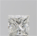 Natural Diamond 2.01 Carats, Princess with  Cut, I Color, VS2 Clarity and Certified by GIA