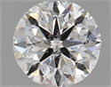 Diamante Natural 1.00 quilates, Redondo , Color H, claridad I1 y certificado GIA