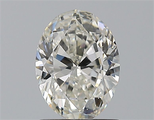Picture of Natural Diamond 1.20 Carats, Oval with  Cut, I Color, SI1 Clarity and Certified by GIA