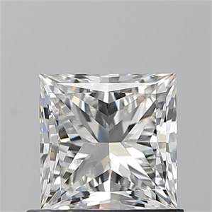 Picture of Natural Diamond 0.90 Carats, Princess with  Cut, H Color, VVS2 Clarity and Certified by GIA