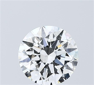 Picture of Lab Grown Diamond 2.00 Carats, Round with Ideal Cut, D Color, VVS2 Clarity and Certified by IGI