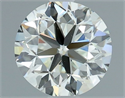 Diamante Natural 0.90 quilates, Redondo , Color I, claridad VS1 y certificado IGI