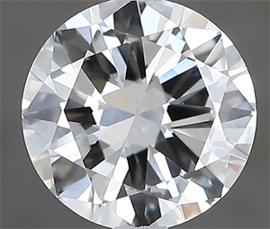 Picture of Natural Diamond 1.00 Carats, Round with Very Good Cut, H Color, VVS2 Clarity and Certified by IGI