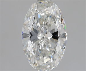 Picture of Natural Diamond 1.01 Carats, Oval with  Cut, F Color, SI2 Clarity and Certified by GIA