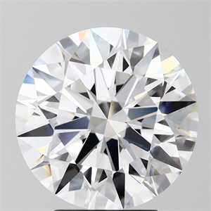 Picture of Lab Grown Diamond 4.04 Carats, Round with Ideal Cut, D Color, VS1 Clarity and Certified by IGI
